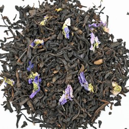 Thé noir à la violette