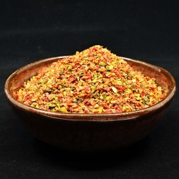 Poivrons verts et rouges