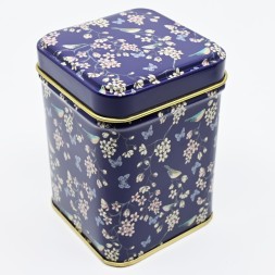 Boîte à thé fleurs et oiseaux 50gr