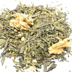 Thé vert érable noix noisette