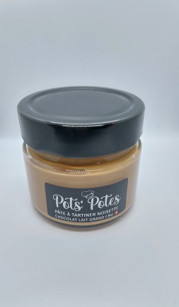 Pâte à tartiner chocolat au lait noisette