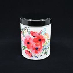 Boîte à thé empilable illustrée