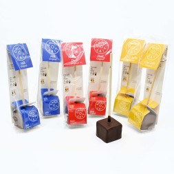 Cuillère chocolat chaud chai latte