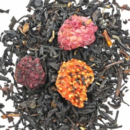 Thé noir fraise framboise bio FBKT